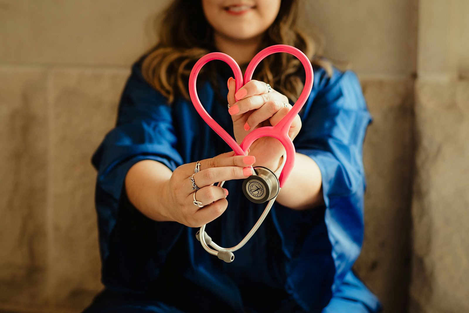 Medical professionals reviewing cardiac imagery